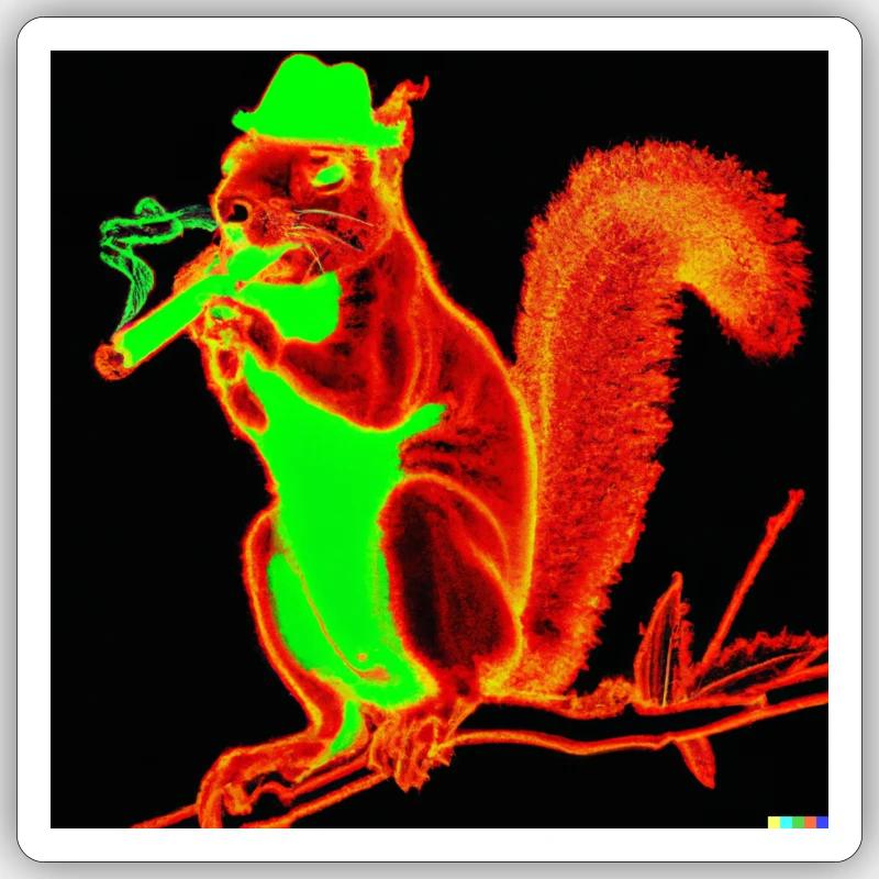 Sticker Größe S (10 x 10 cm) - 