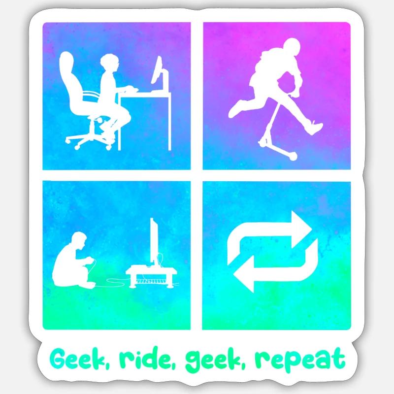Sticker taille S (10 x 10 cm) - 
