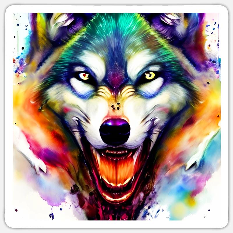 Sticker Größe S (10 x 10 cm) - 