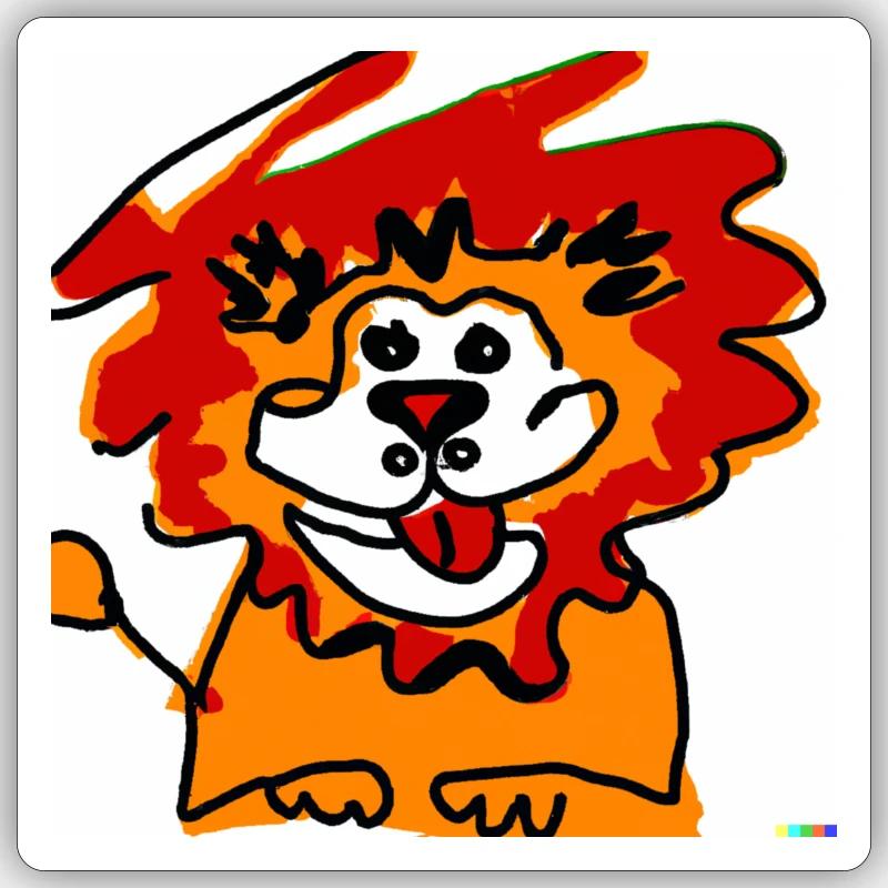 Sticker Größe S (10 x 10 cm) - 