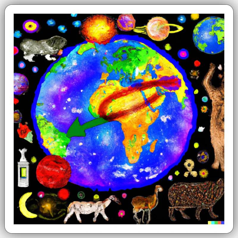 Sticker Größe S (10 x 10 cm) - 