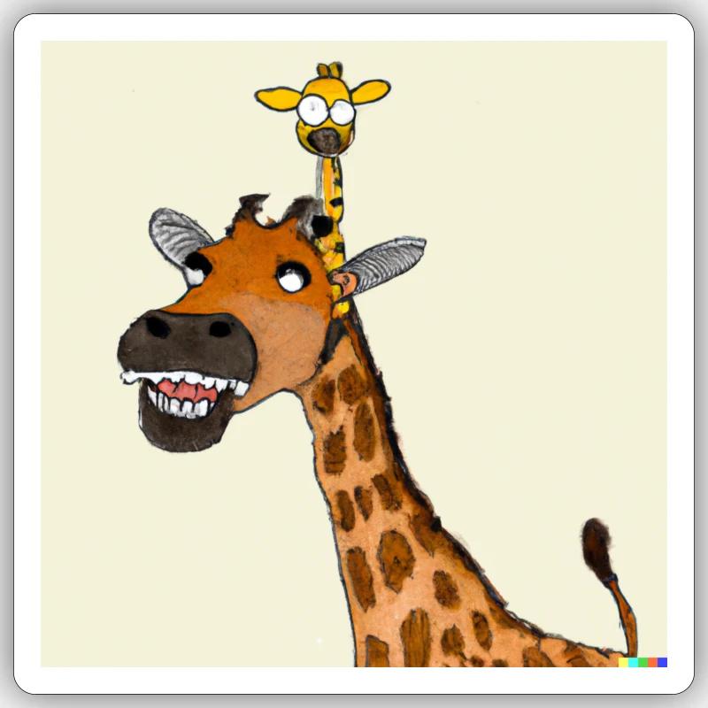 Sticker Größe S (10 x 10 cm) - 