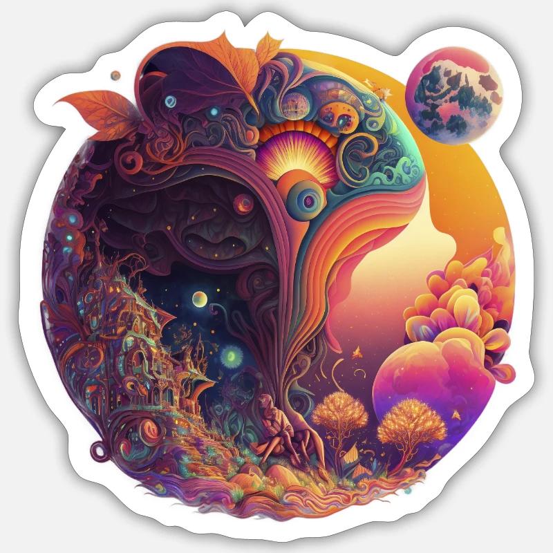 Sticker taille S (10 x 10 cm) - 