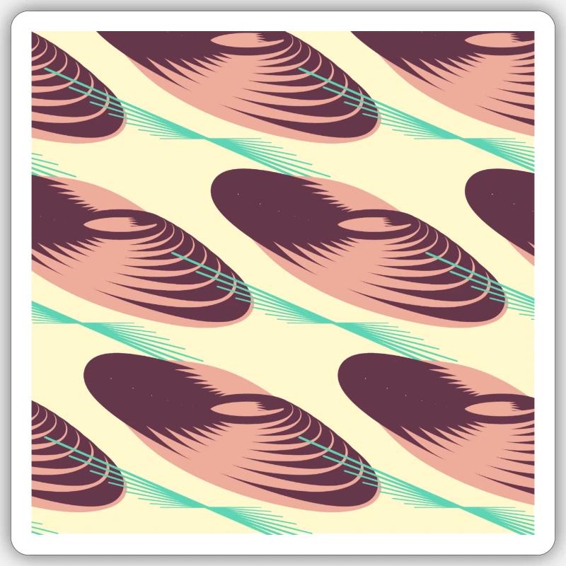 Formats graphiques - Sticker taille S (10 x 10 cm) - blanc mat