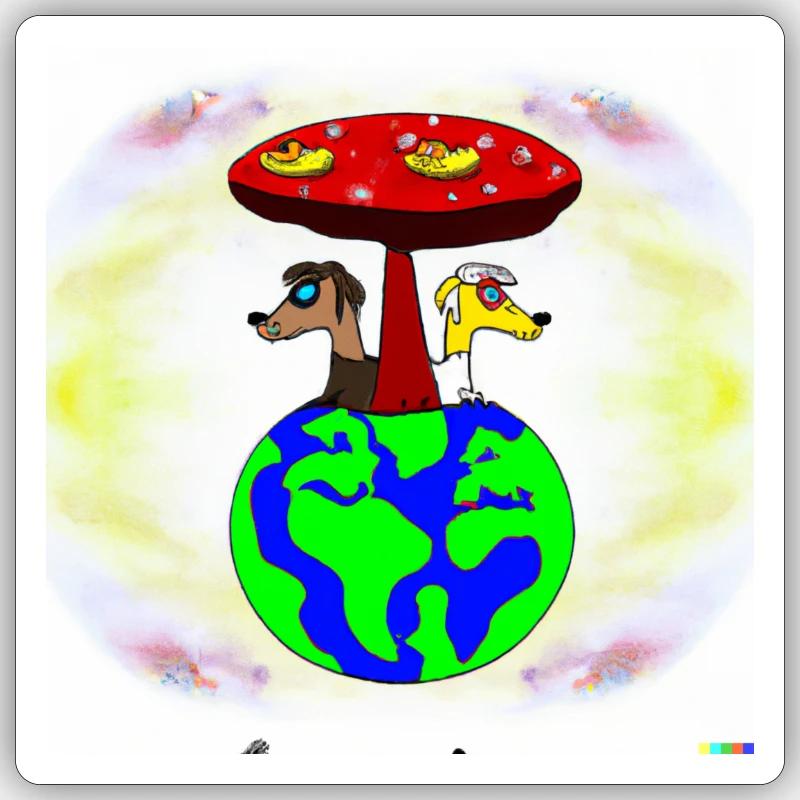 Sticker Größe S (10 x 10 cm) - 