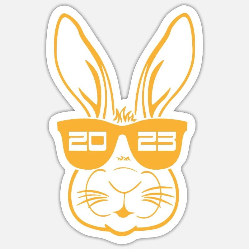 2023 Haase - Sticker Größe S (10 x 10 cm) - Mattweiß
