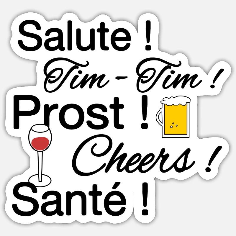 Sticker Größe S (10 x 10 cm) - 