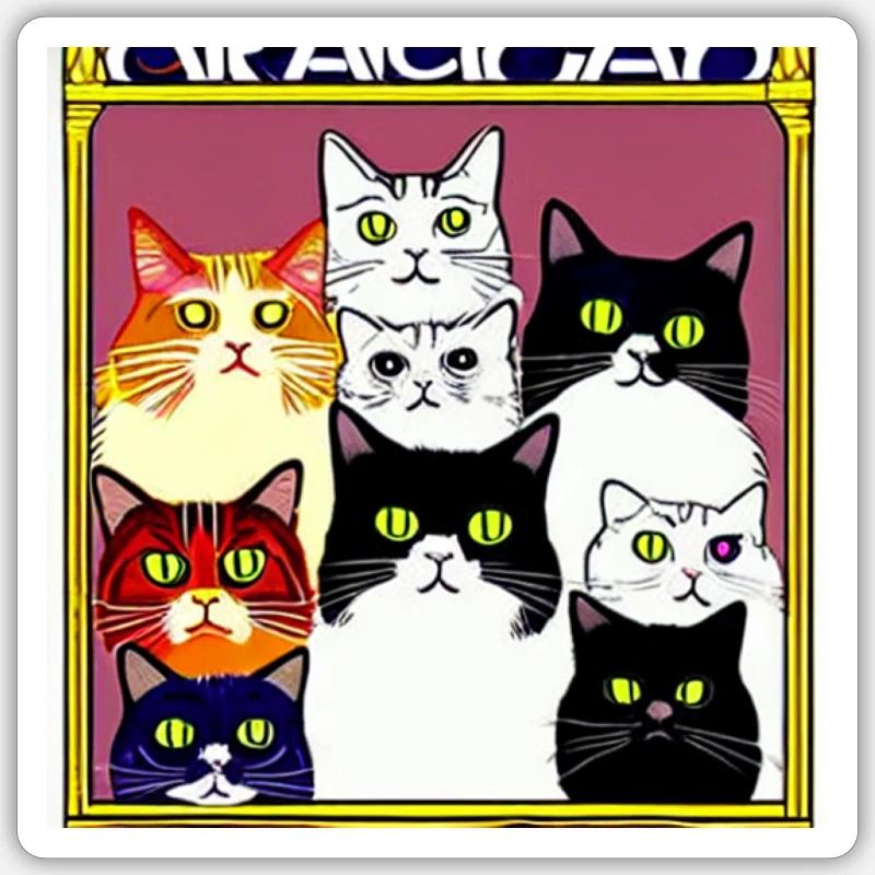 Sticker taille S (10 x 10 cm) - 