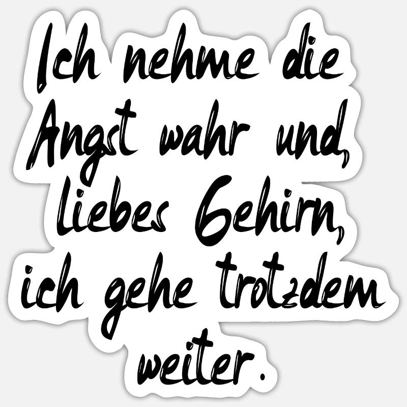 Sticker Größe S (10 x 10 cm) - 
