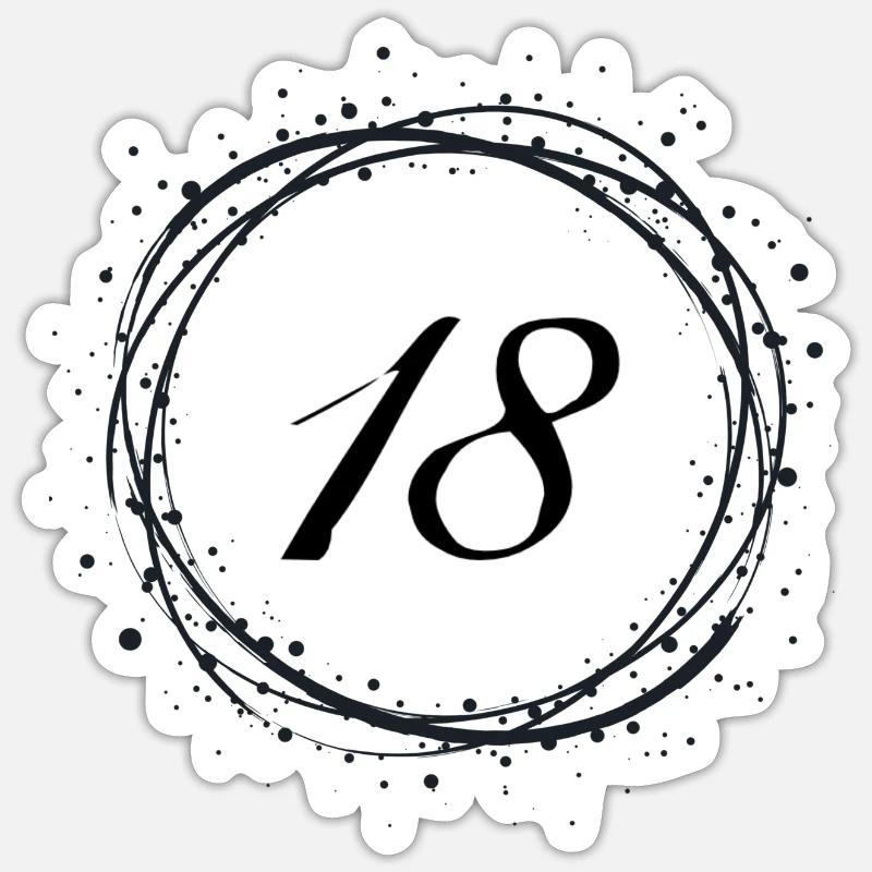 Sticker Größe S (10 x 10 cm) - 