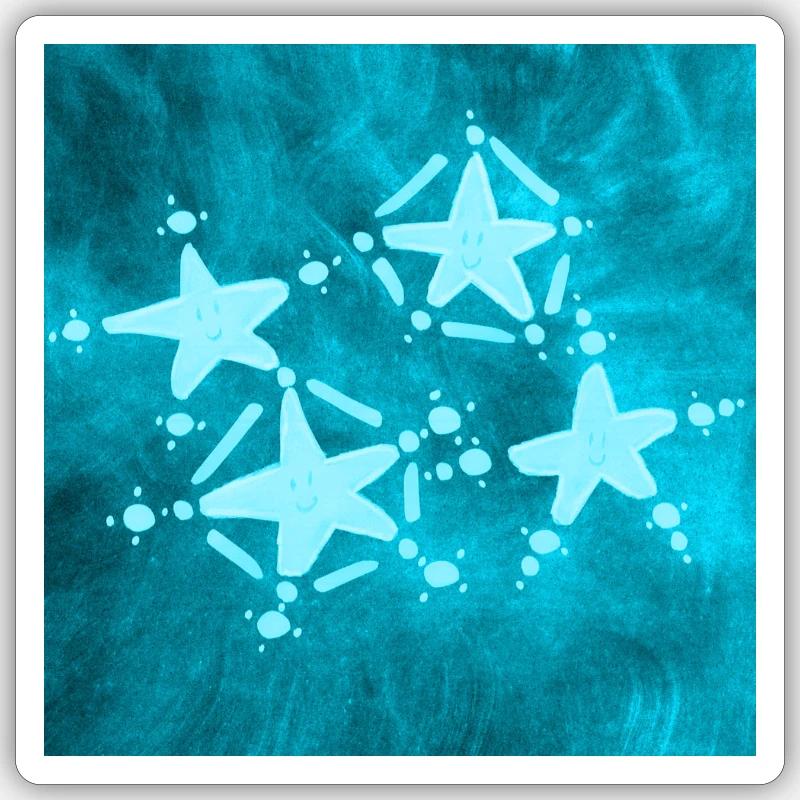 Sticker Größe S (10 x 10 cm) - 