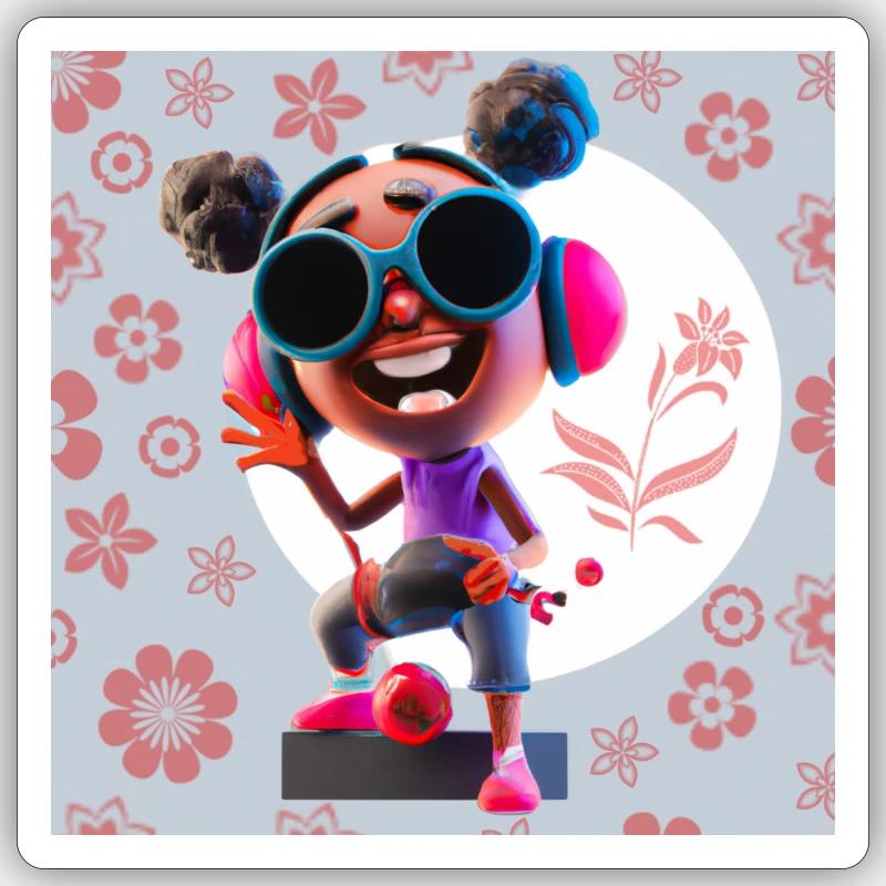 Sticker taille S (10 x 10 cm) - 