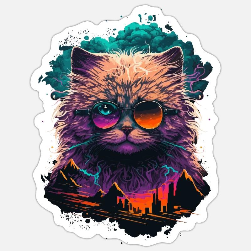 Sticker taille S (10 x 10 cm) - 