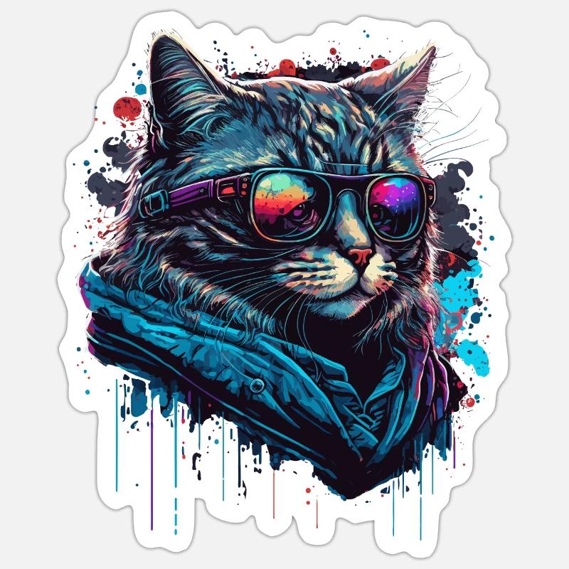 Sticker Größe S (10 x 10 cm) - 