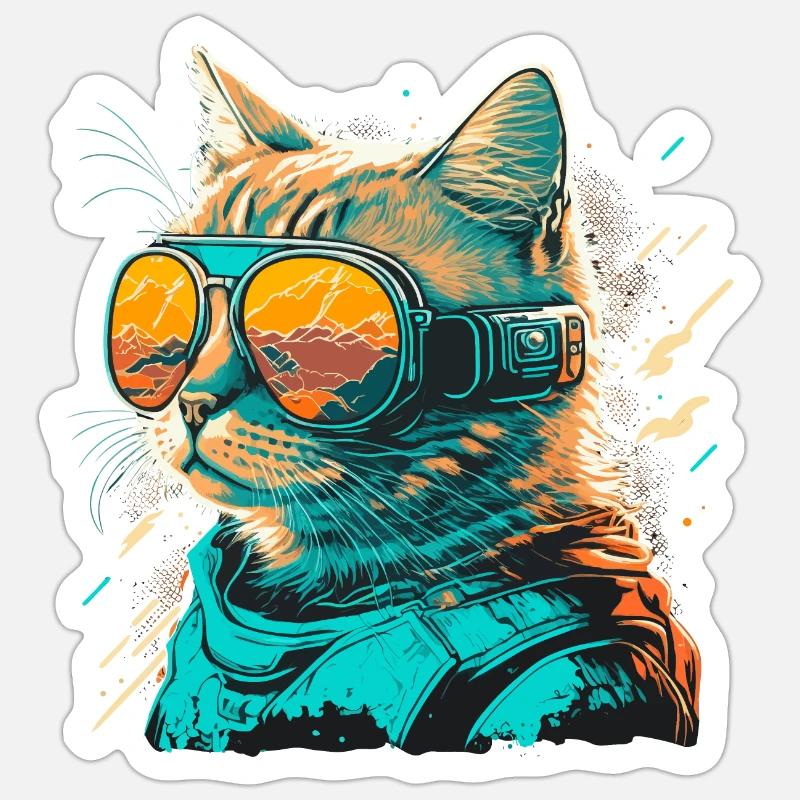 Sticker Größe S (10 x 10 cm) - 