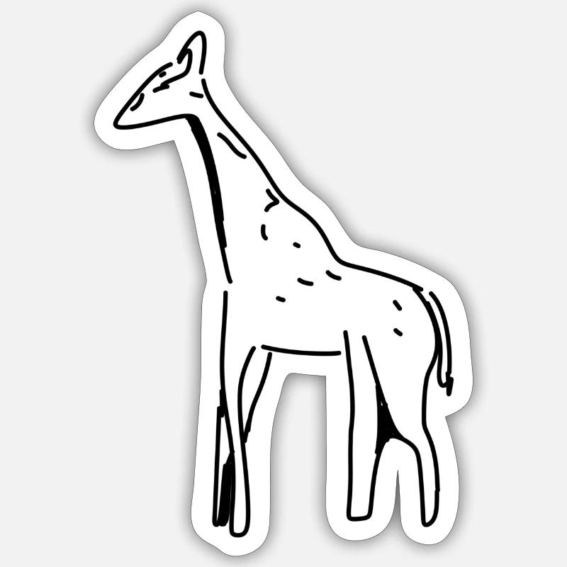 Sticker maat S (10 x 10 cm) - 