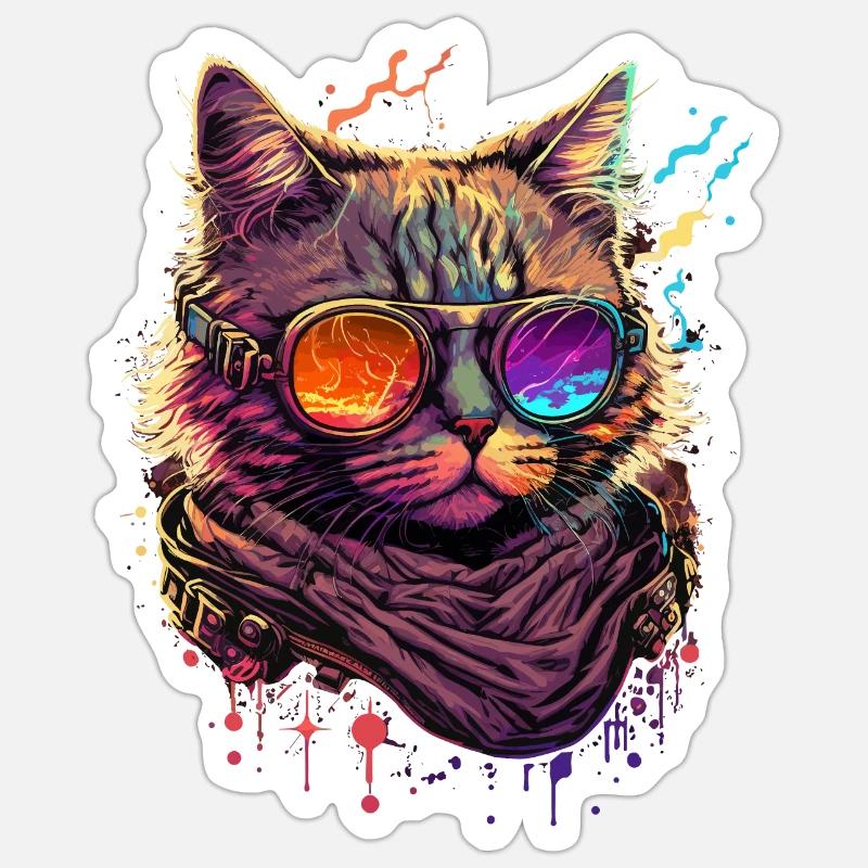 Sticker taille S (10 x 10 cm) - 