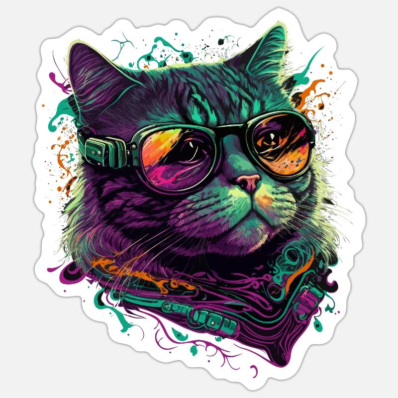 Sticker taille S (10 x 10 cm) - 