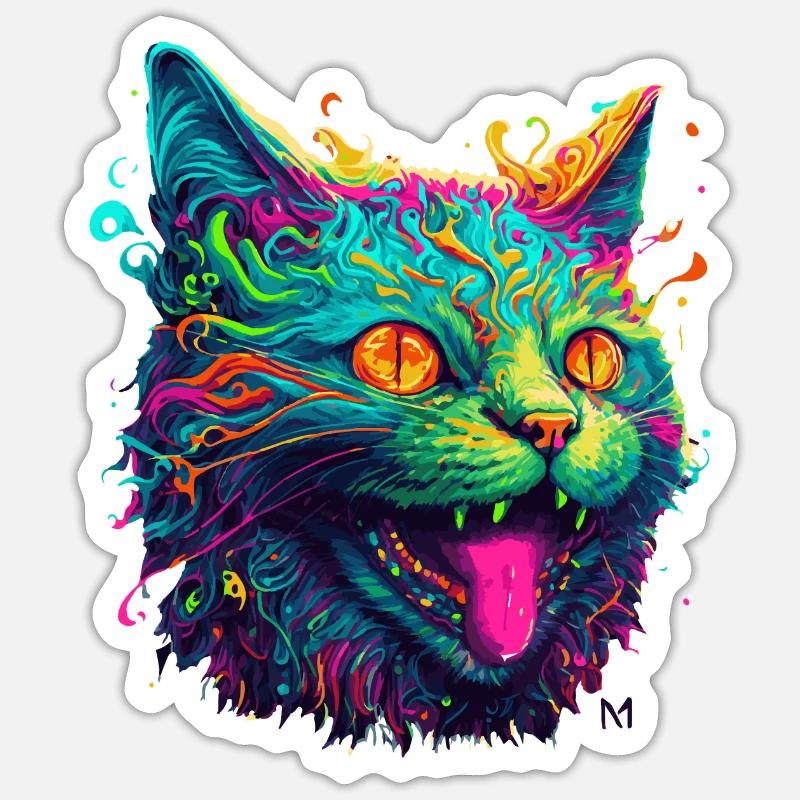 Sticker taille S (10 x 10 cm) - 