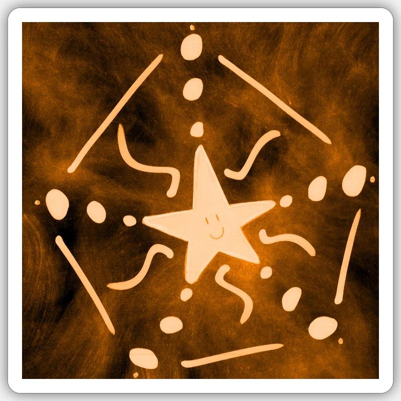 Sticker Größe S (10 x 10 cm) - 