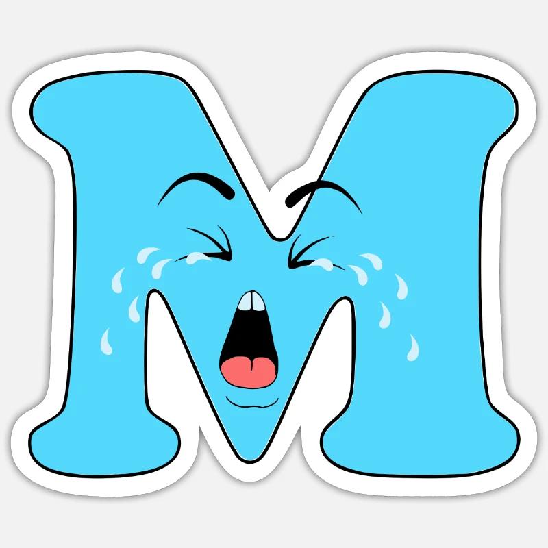 M - Sticker taille S (10 x 10 cm) - blanc mat