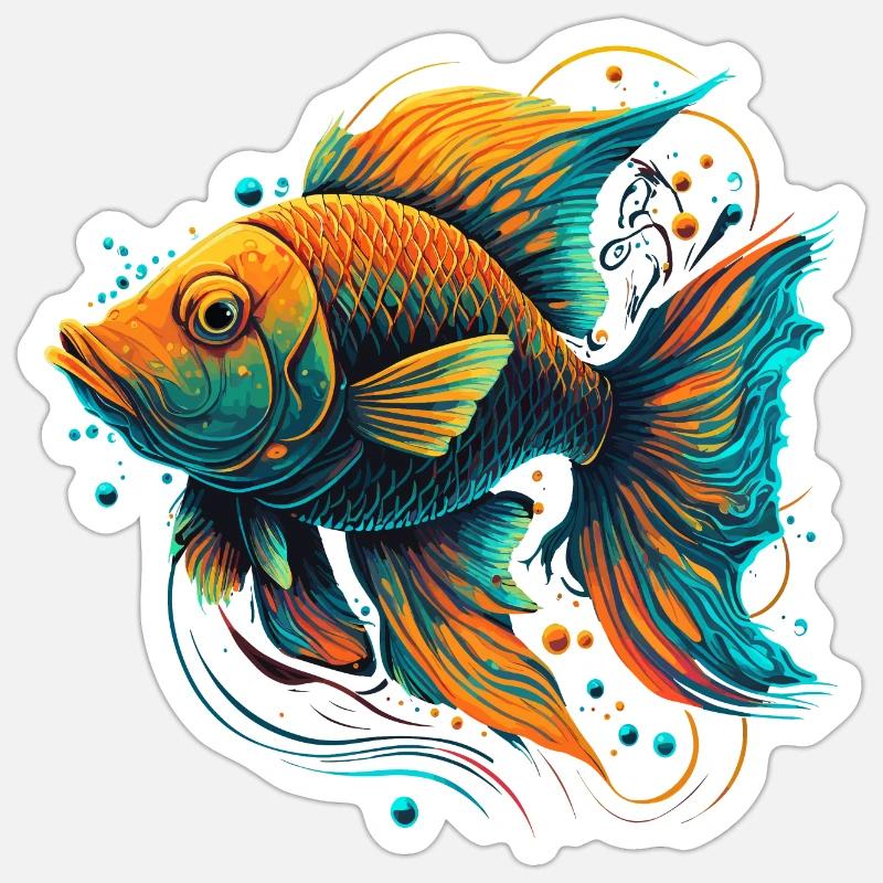 Sticker Größe S (10 x 10 cm) - 