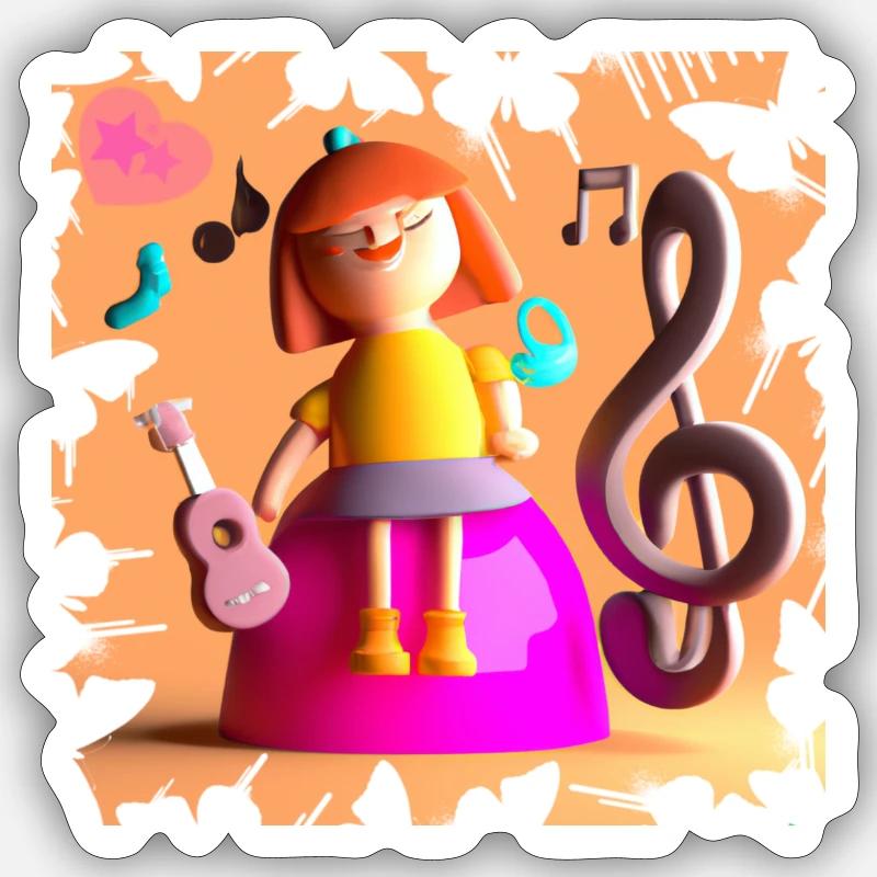 Sticker taille S (10 x 10 cm) - 