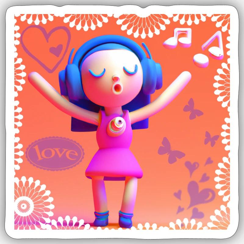 Sticker size S (10 x 10 cm) - 