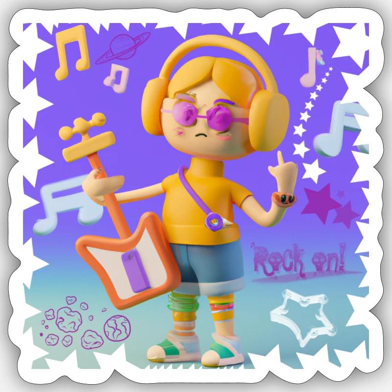 Sticker Größe S (10 x 10 cm) - 