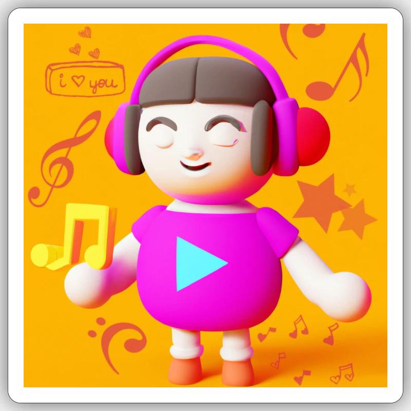 Sticker taille S (10 x 10 cm) - 