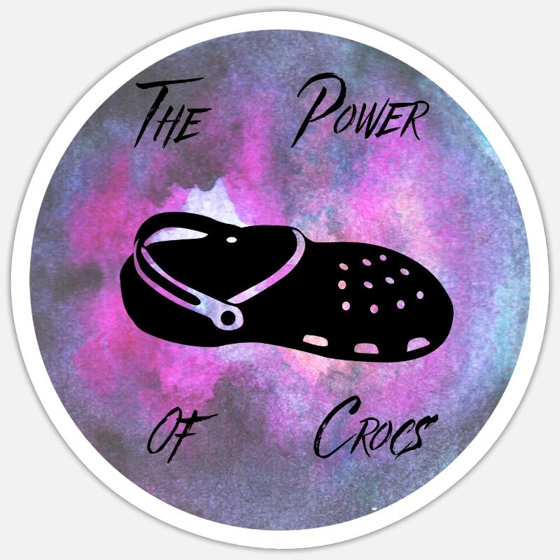Crocs Sticker Größe S (10 x 10 cm)