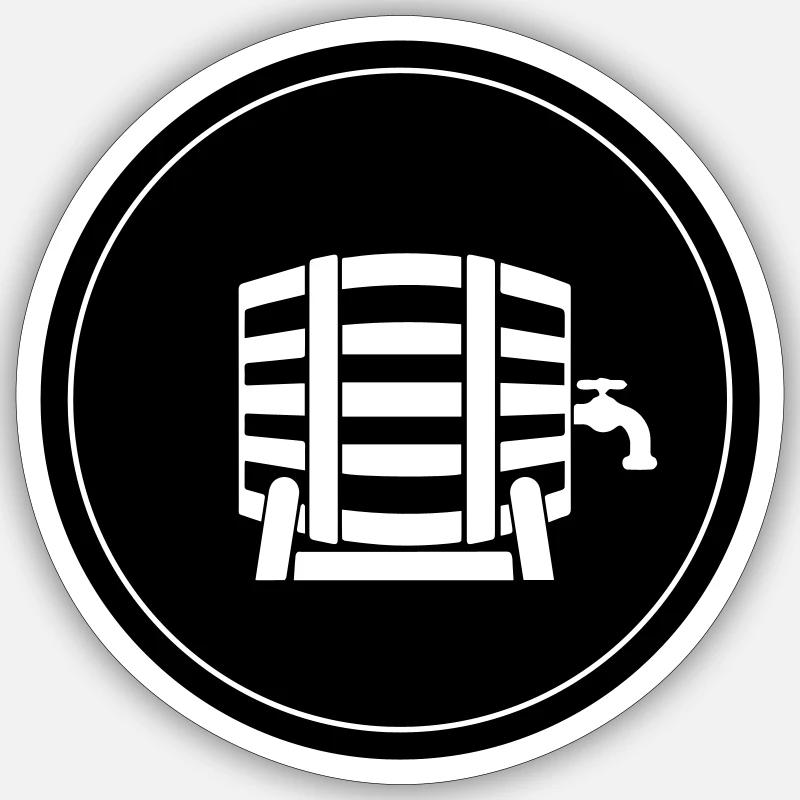 Sticker Größe S (10 x 10 cm) - 