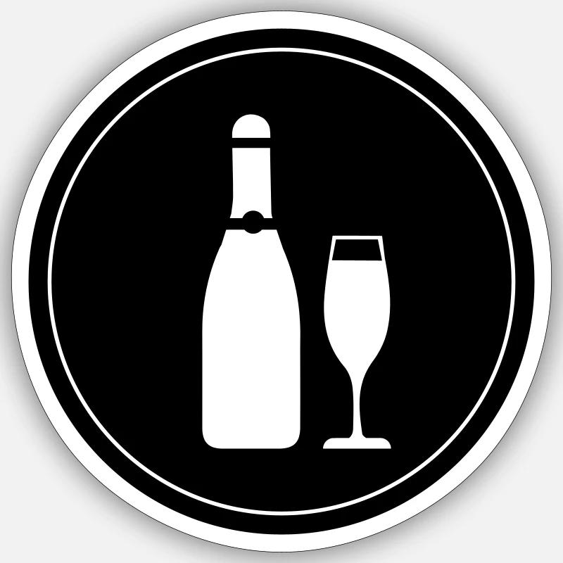 Sticker Größe S (10 x 10 cm) - 