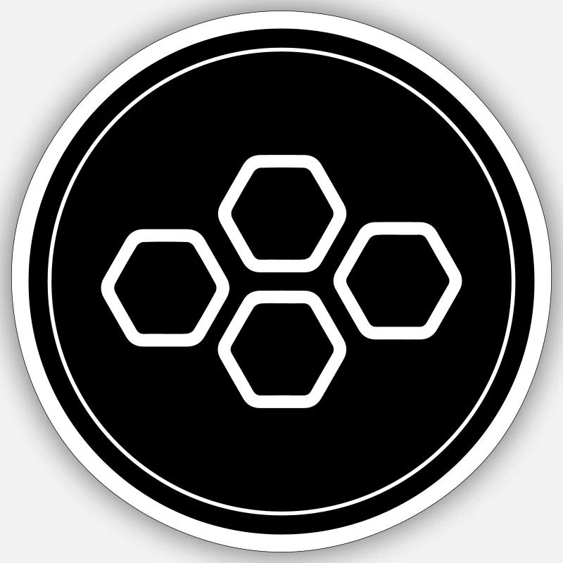 Sticker Größe S (10 x 10 cm) - 