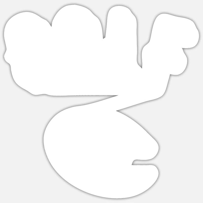 Sticker Größe S (10 x 10 cm) - 