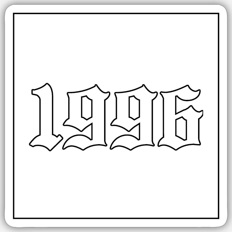 Sticker taille S (10 x 10 cm) - 