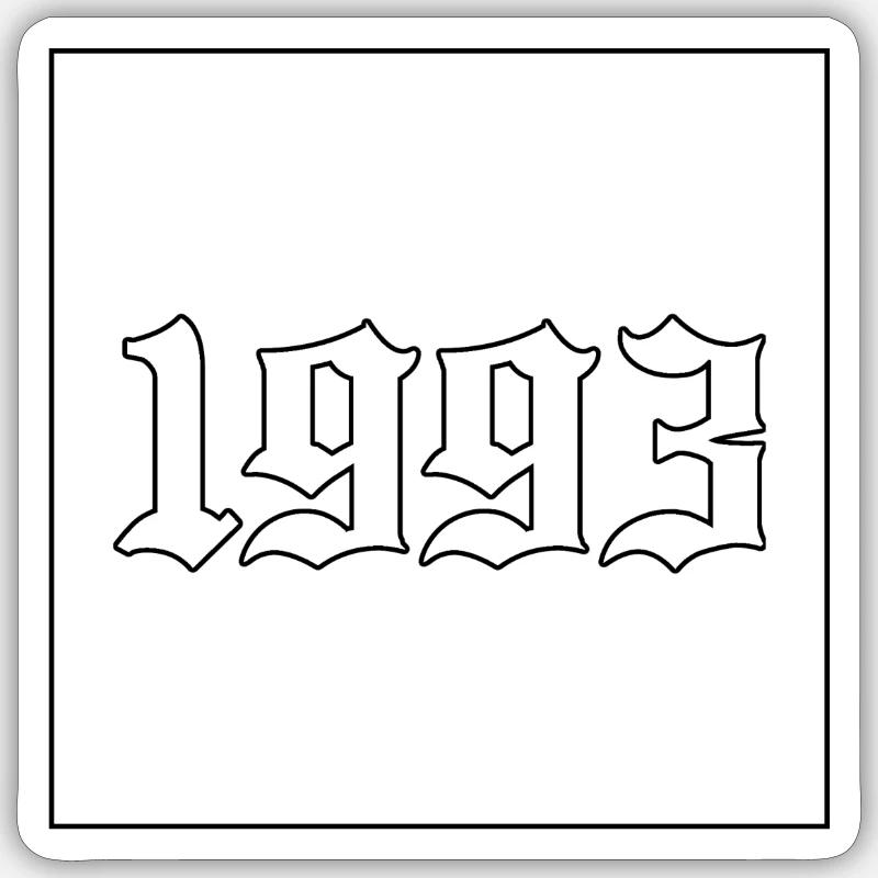 Sticker Größe S (10 x 10 cm) - 