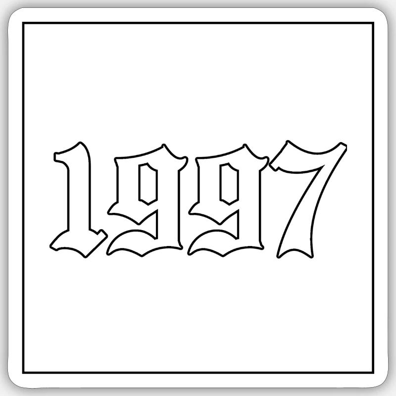 Sticker Größe S (10 x 10 cm) - 