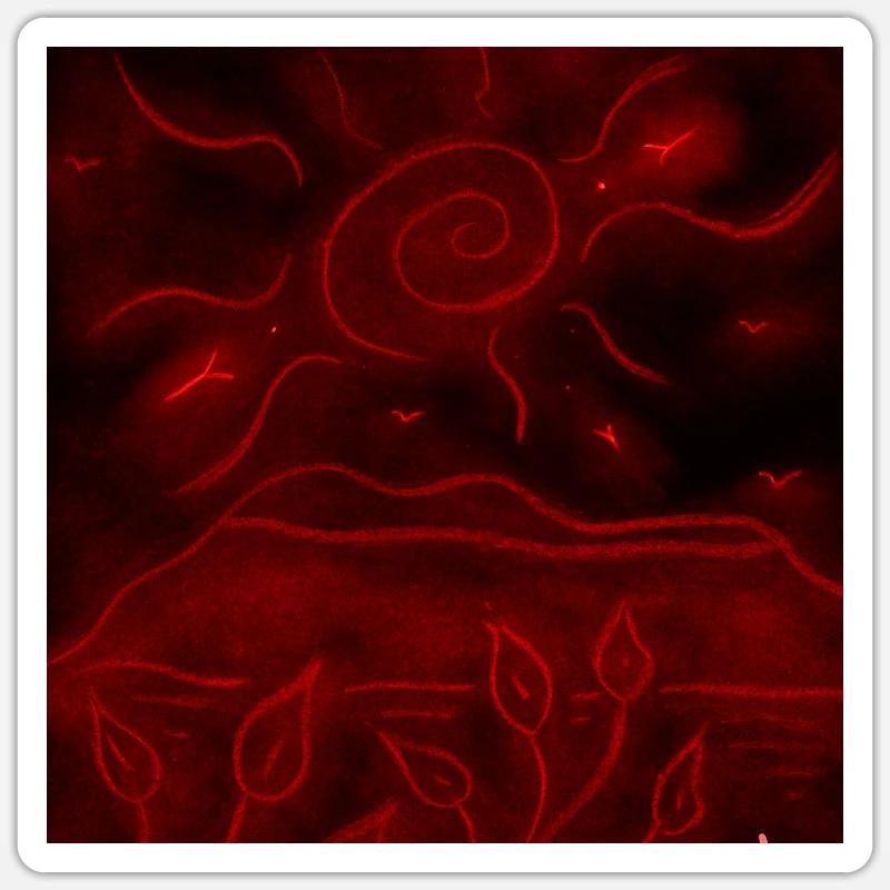 Sticker Größe S (10 x 10 cm) - 