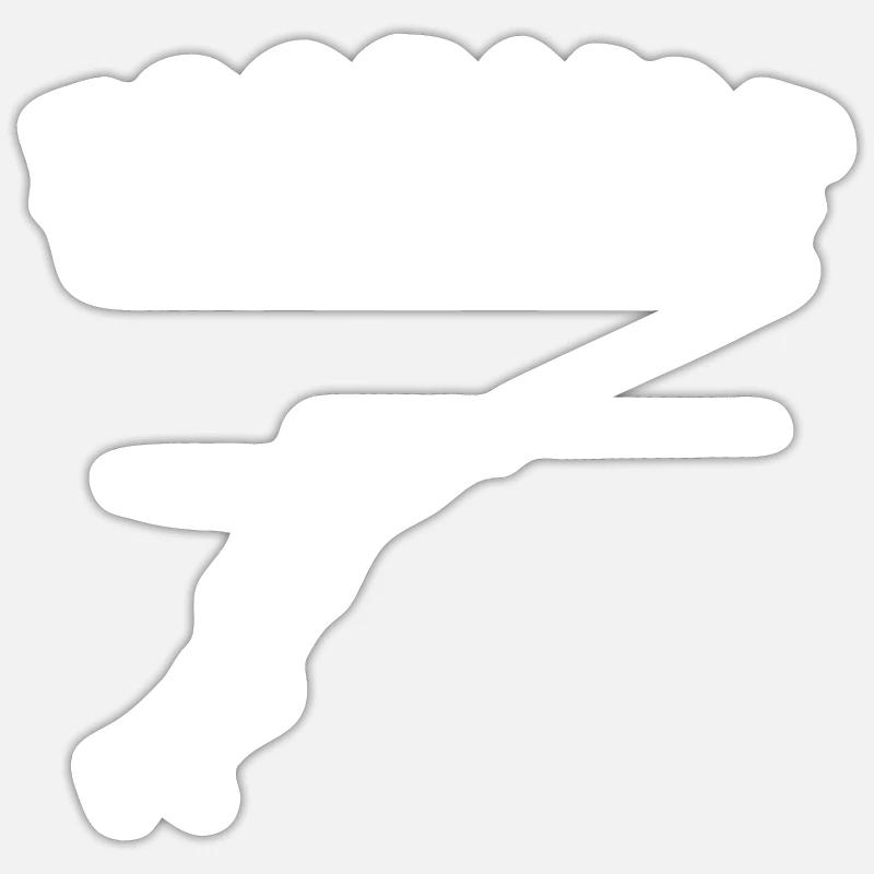Sticker Größe S (10 x 10 cm) - 