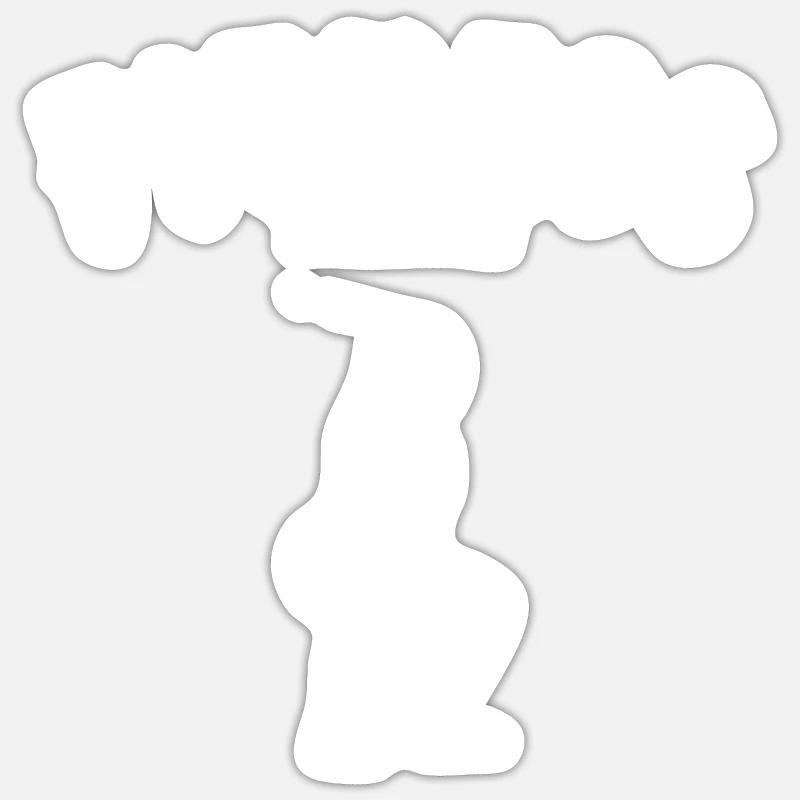 Sticker taille S (10 x 10 cm) - 