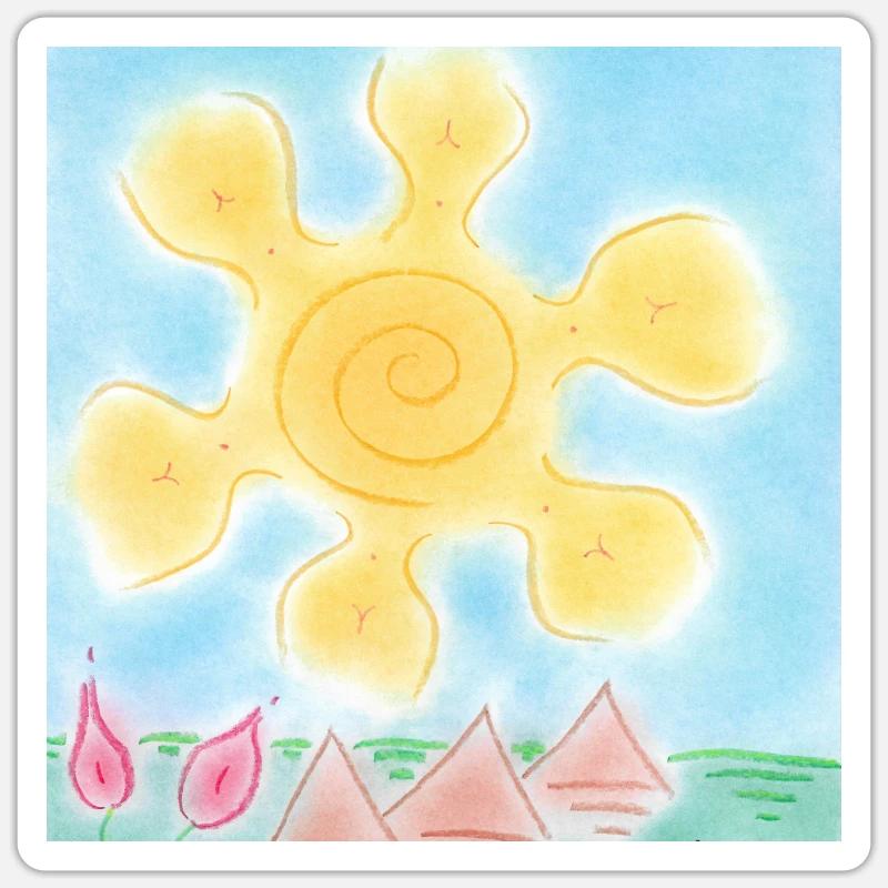 Sticker taille S (10 x 10 cm) - 