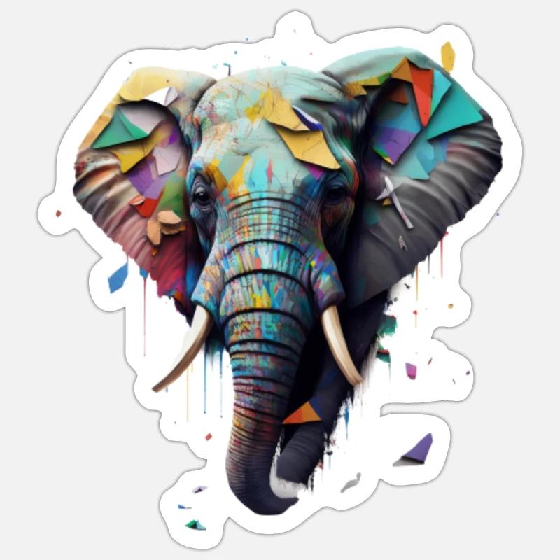 Sticker taille S (10 x 10 cm) - 