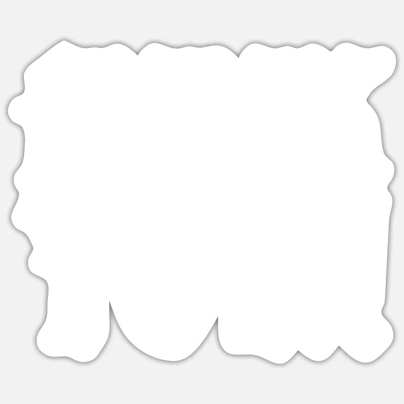 Funk vous - Sticker taille S (10 x 10 cm) - blanc mat
