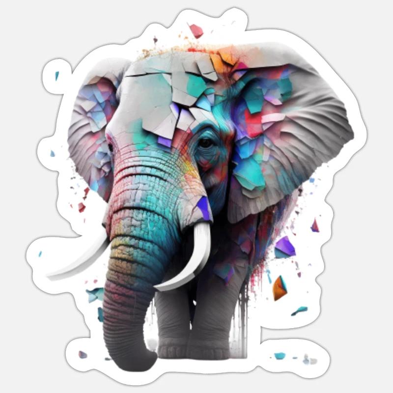 Sticker Größe S (10 x 10 cm) - 
