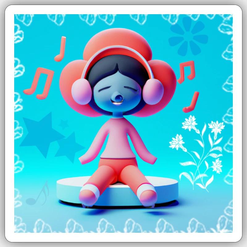 Sticker taille S (10 x 10 cm) - 