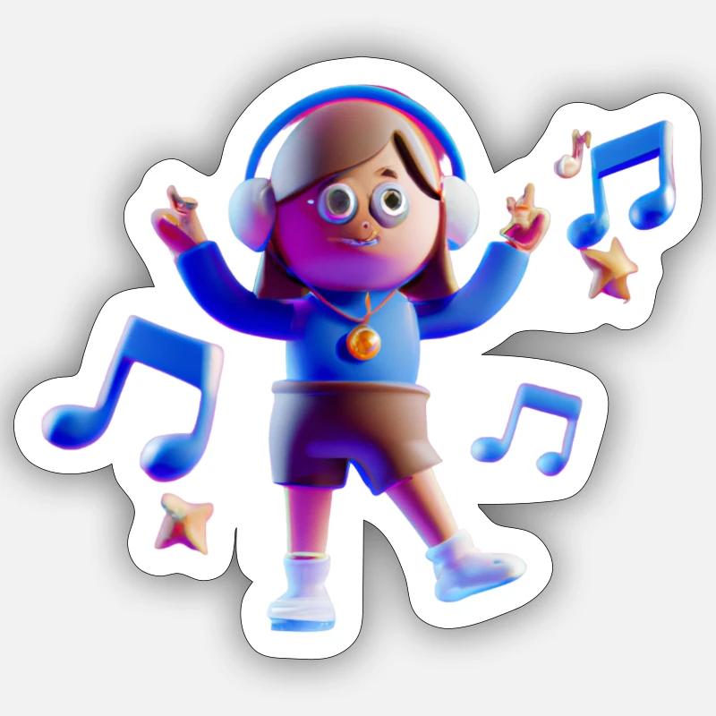 Sticker taille S (10 x 10 cm) -