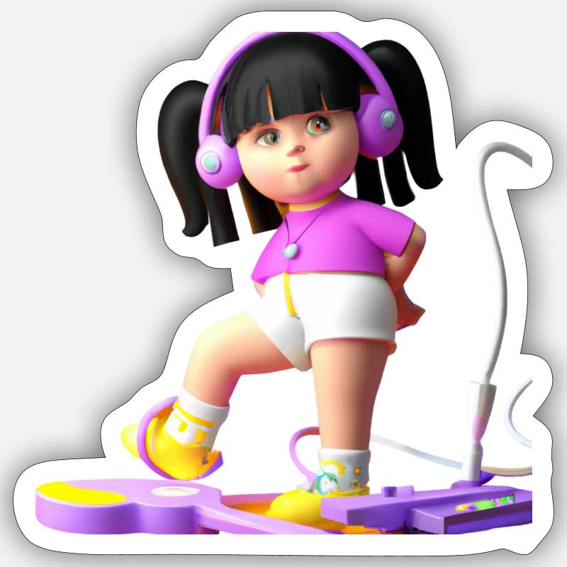 Sticker taille S (10 x 10 cm) - 