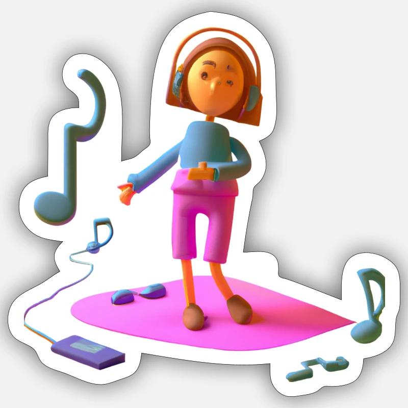 Sticker taille S (10 x 10 cm) - 