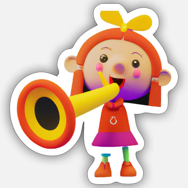 Sticker taille S (10 x 10 cm) - 